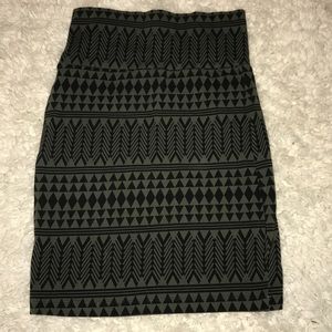 Pencil skirt